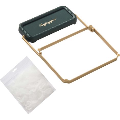 Filter Pour Évier - Support Pliable Pour Sacs Filtrants - 50 Pièces Filets Jetables En Maille Fine - Compatible Avec Éviers Standard - 16,2 x 11,5 cm
