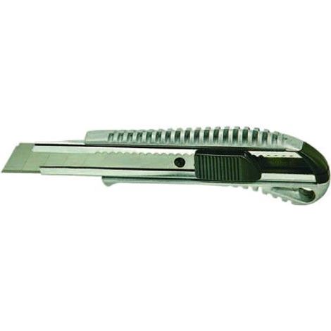 Coltelli Taglierini Con Lama A Spezzare Vigor In Alluminio 18 Mm Conf. 6 Pz