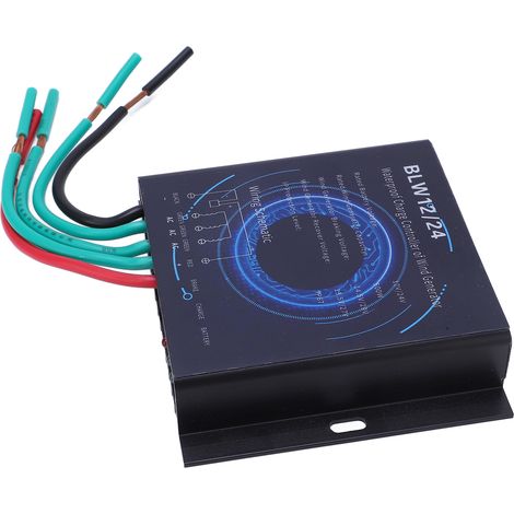 Windkraftanlagen-Generator-Controller 500W 12V 24V Wasserdicht Automatische Laderegelung für Stromversorgung (1/5)