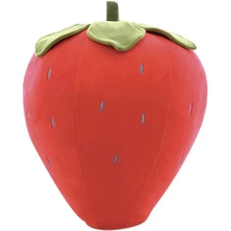 Cuscino per cani e gatti modello Strawberry 50 cm a forma di fragola