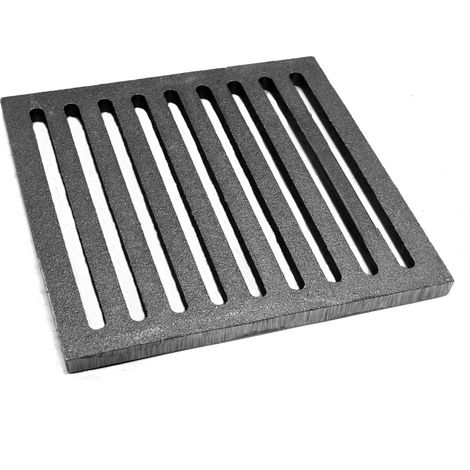 Grille à cendres pour insert cheminée Spartherm – fonte – dimensions 220 x 220 x 10 mm – montage ultra-rapide – rendement optimisé – Kaminxpert