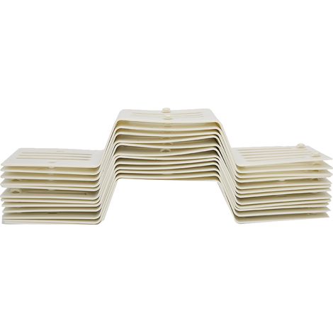 12-teiliger Schubladeneinteiler zur Aufbewahrung von Unterwäsche, beige Trennwand (1/5)