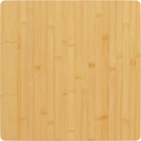 Tischplatte 60x60x4 cm Bambus