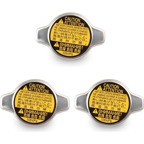 Lot de 3 bouchons de radiateur, remplace la référence 16401-31650, pour Toyota 4Runner, FJ Cruiser, Tacoma, GX470, IS250, IS350, GS350 et GS450H. (1/5)