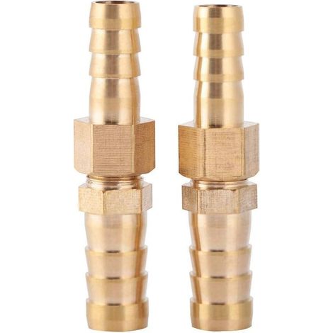 Raccords De Tuyauterie En Laiton 8-10mm Réducteur Connecteur Pour Systèmes Hydrauliques Et Pneumatiques - 8--12mm (1/5)
