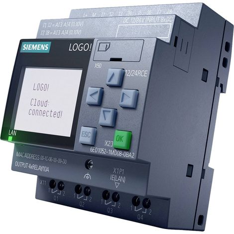 [GEBRAUCHT] B-Ware Siemens SPS-Steuerungsmodul 6ED1052-1FB08-0BA2 Steuerung 115V 230V AC/DC IP20 (1/2)