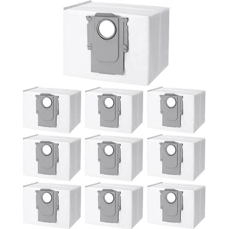 10er-Pack Beutel für Xiaomi Roborock S8+/S8 Pro Ultra S7 MaxV Ultra/S7 Pro Ultra/Q7-AquaForge Saugroboter