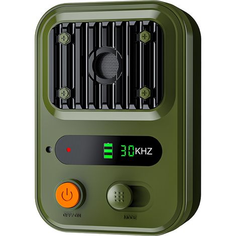 Dispositif anti-aboiement pour chiens – Contrôleur d'aboiements ultrasonique rechargeable à 3 modes – Portée de 10 mètres (33 ft) – Dissuasif sonore pour intérieur et extérieur (1/4)