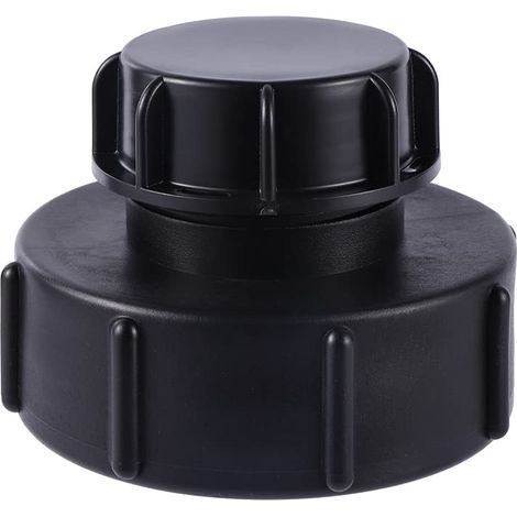 IBC adapter S100x8 to S60x6 reduction coarse thread with cap Tank adapter IBC tank adapter (1/5)