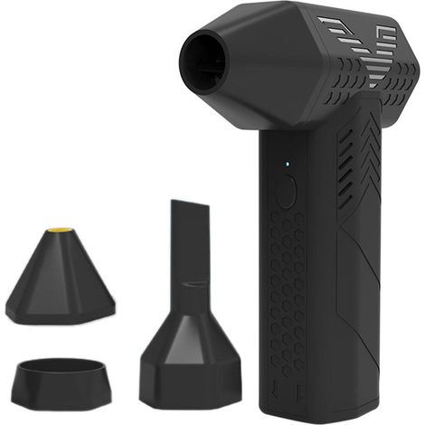 Mini ventilateur de séchage à jet, souffleur de poussière portable, sans fil, sans balais, pour PC, souffleur de feuilles - AquaForge (1/5)