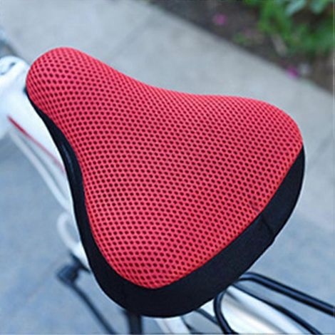 Housse de selle de vélo respirante et rembourrée pour équipement de cyclisme