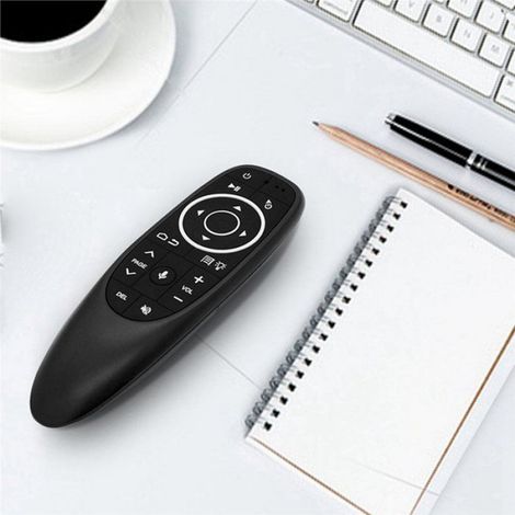 3X Télécommande G10S Pro pour Android TV Box Télécommande Vocale 2,4 G Souris Sans Fil Gyroscope IR Rétroéclairage LED (1/5)
