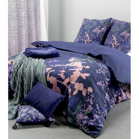 Housse de couette 260x240 Paola + 2 taies 100% coton (1/3)