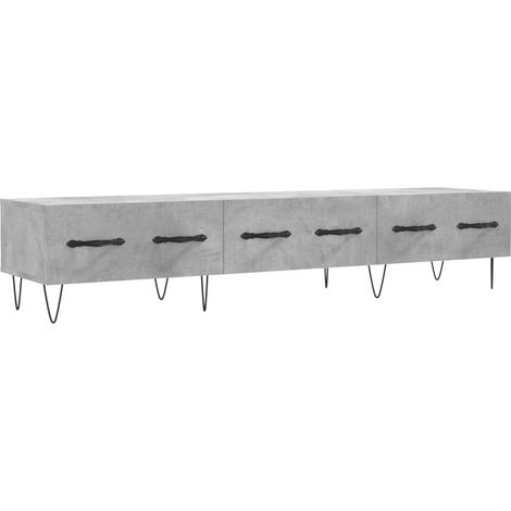 Maison Exclusive - TV-Schrank Betongrau 150x36x30 cm Holzwerkstof