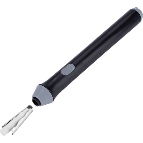 Tenwin Elektrischer, batteriebetriebener, automatischer Bleistiftradierer mit 22 Radiergummiminen (Schwarz) (1/5)