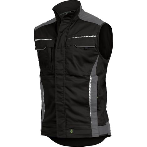 Leibwächter Weste Flex-Line FLEXV Gr. 5XL schwarz/grau (1/5)
