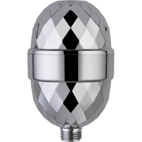 Filtre Douche - Adoucisseur Eau 15 Étages - Élimine Chlore Fluor Métaux Lourds - Pression Haute - Vitamine C - Universel 1/2 Pouces - 1 Pièce