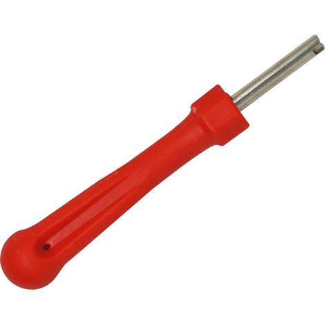 Dapetz ® Tyre Valve Core Remover Repair Tool Single Head Valve Core Screwdriver Durable Plastic Handle Tire Valve Stem Core Remover for Car Bike Motorbike Truck (1/5)