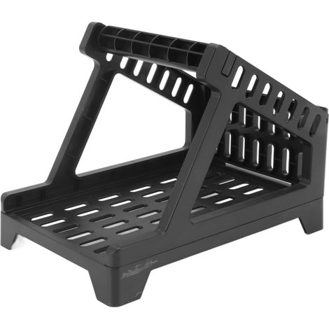 Support mural pour imprimante d'étiquettes noir, gain de place, léger et pratique, adapté aux machines de marquage générales, bureau et maison (1/5)