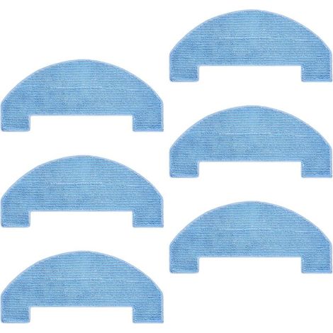 Serpillières Accessoires pour Proscenic Q8/Q8 Max,pour Ultenic D10/T10 Lite,pour Mova E10/E20/E20 Plus,pour BPMIO B15/B15 Plus,pour Lubluelu L15,pour Trouver E10/E20 Pro,pour Mamibot EXVAC700 Pioneer