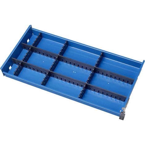 Rau Schubladen-Einteilungs-Set BxTxH 70x280x40/65 3 + 2 Rasterleisten