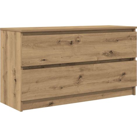 vidaXL Mobile TV Rovere Artigianale 100x35x54 cm in Legno Multistrato