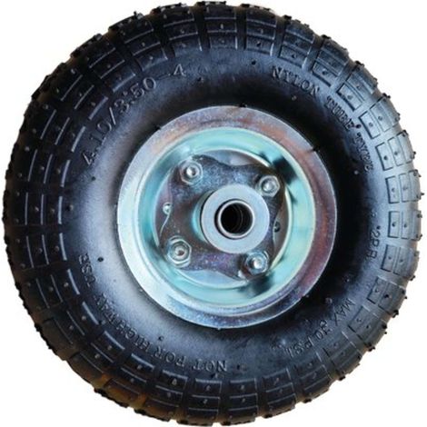 RUOTA PNEUMATICA X CARRELLO FOURWHEELS 200 STARS - 3.50X4" MOZZO MM 55 F.MM 16 + PFU
