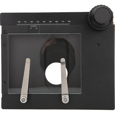 Support de mesure amovible pour microscope numérique, platine XY en alliage d'aluminium, table de travail déplaçable, équipement de précision pour observation (1/5)