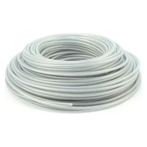 HOXILEELEO - Filo di acciaio di taglio 3 mm x 30 m – Bobina per decespugliatore – Durata superiore per un efficace taglio – Compatibile con il tosaerba (1/5)