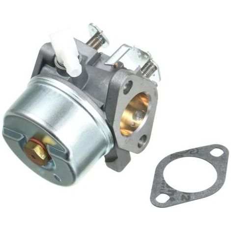Carburateur Tecumseh 640297 avec joint de remplacement – Matériaux plastique et métal – Compatible modèles TVM220-157288H/157287H/157302L Tvm220-157302L (1/4)
