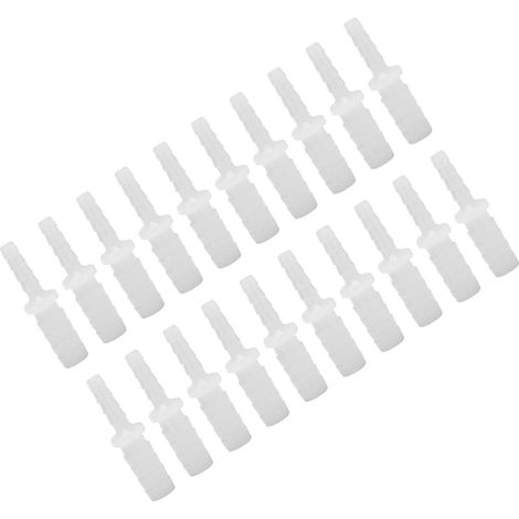 20 adaptateurs droits bidirectionnels pour tuyau d'aquarium, raccords et connecteurs pour aquarium (1/3)