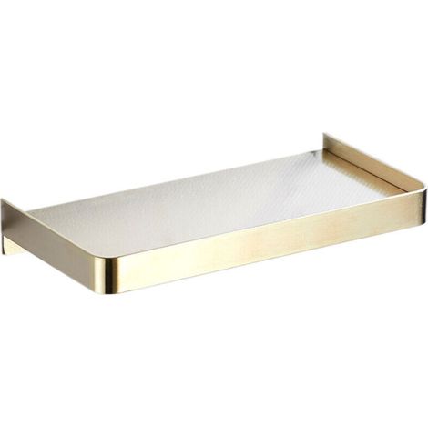 Badezimmerregal. Handyhalterung. Wandregale aus Edelstahl. Duschkorbhalterung (gold)
