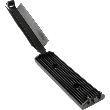 Embase de fixation HellermannTyton FKH80APT-A-BK 151-03681 noir autocollant, vissable avec colle acrylate, pour câble plat 1 pc(s) A761213
