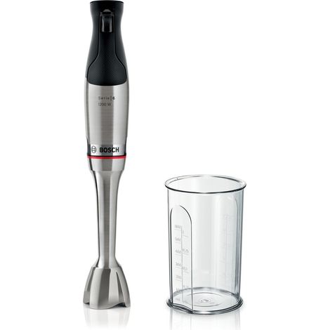 Bosch Serie 6 MSM6M810 Mixer 0,6 l Pürierstab 1200 W Edelstahl