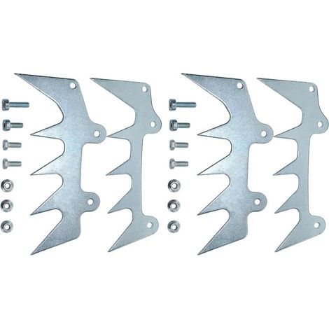 Griffes de Chain Kits pour Stihl MS660 MS460 MS440 066 046 044, Butée à Griffes + Vis Assorties + Tendeur de Chaîne + Boulon et Écrou Pièces Tronçonneuse Accessoire (2 Griffes) (1/5)