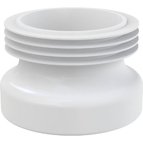Alcadrain A99 Manchon de raccordement pour WC droit DN110 blanc (1/2)