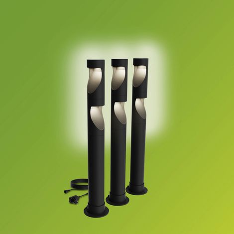 Lampe de jardin Philips desi LED 4.5W pack 3 (1/5)
