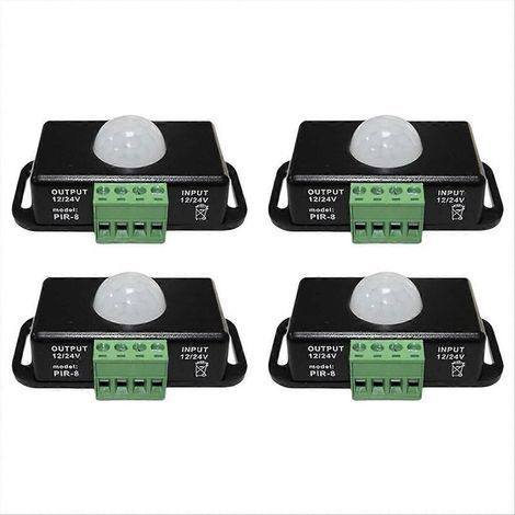 Détecteur de mouvement LED 12V/24V CC PIR (1/5)