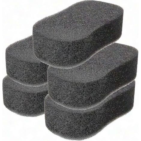 Lot de 5 éponges de toilettage pour chevaux, nettoyage doux du corps, accessoires de bain équestre, lavage efficace. (1/4)
