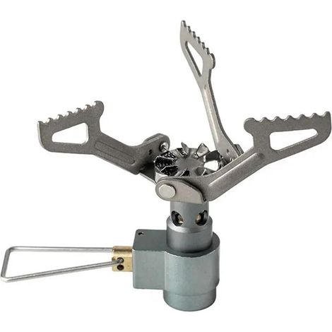 Réchaud de Camping Portable Pliable, poêle de randonnée, ustensiles de Cuisine d'extérieur, équipement de Camping léger, poêle de Cuisine for randonnée en Sac à Dos (1/5)