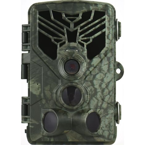 Caméras de surveillance, vision nocturne, détection de mouvement, étanche IP65, 2,7 K, 24 MP, 120 °, vitesse de déclenchement de 0,3 s (1/5)