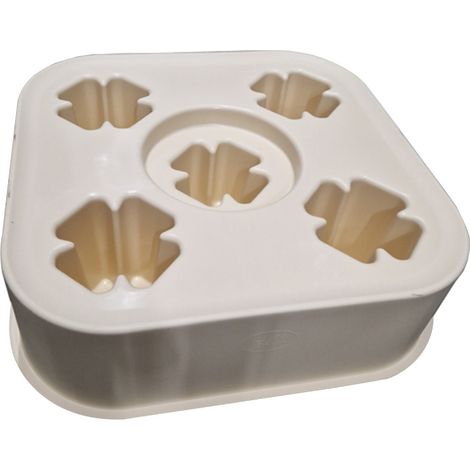 Socle récupérateur (UB02421) à eau Cubique 1000 litres - Beige