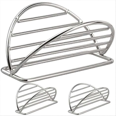 Taco-Halter aus Edelstahl, 3er-Set, Taco-Tablett (1/5)