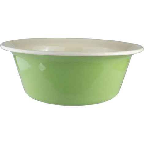 Bol Émail sur Acier Vert Pastel 28 cm