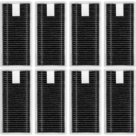 [NON UTILIZZATO] (8 pezzi) Filtri HEPA compatibili con i filtri per aspirapolvere robot ECOVACS DEEBOT X9 Pro Omni/ T80 Omni/ X8 Pro Omni/ X8 Omni, ricambi e accessori.