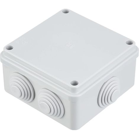 Cassetta derivazione l 150 x h 110 x p 70mm ip54 preforata rettangolare (1/2)