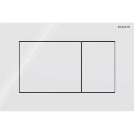 Geberit Sigma01 - WC-Betätigungsplatte, weiß 115.660.11.1