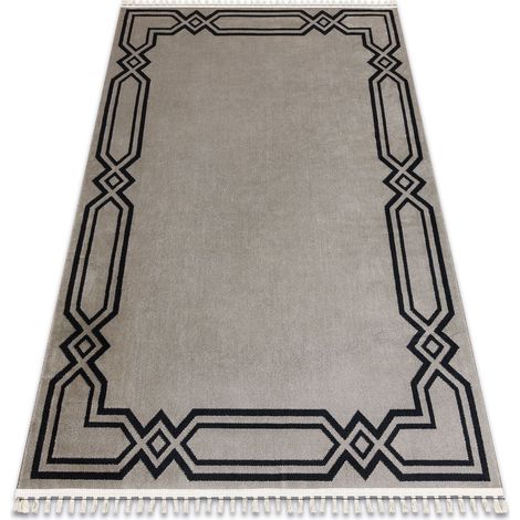 Tappeto AMOUR 53071A beige - Cornice, moderno, elegante beige 78x150 cm