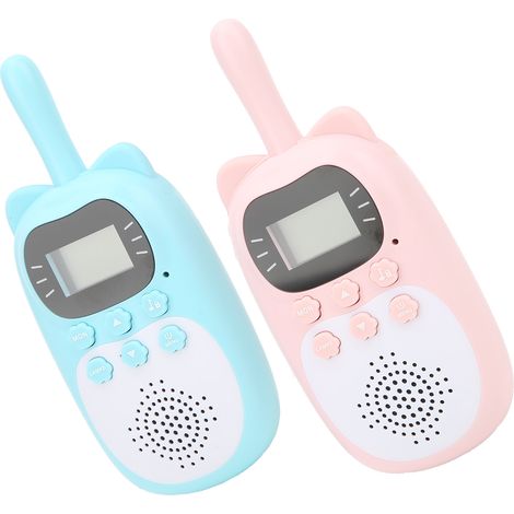 Talkie-walkie sans fil pour enfants, portée de 3 km, jouet de transmission sonore parent-enfant. (1/5)
