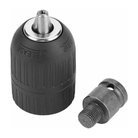 Mandrin de perceuse à percussion avec tournevis - Mandrin sans clé 2-13 mm, adaptateur de mandrin 1/2" 1/2"-20UNF (1/4)
